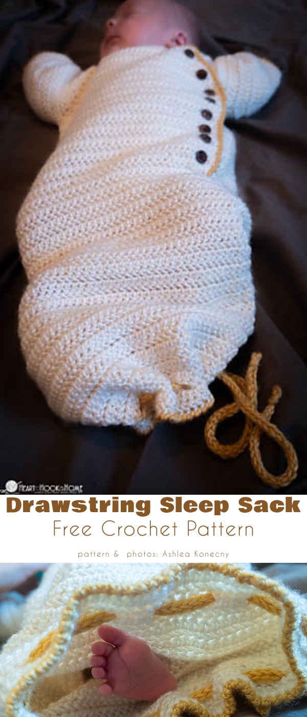 Baby Sleeping Sack Free Crochet Patterns