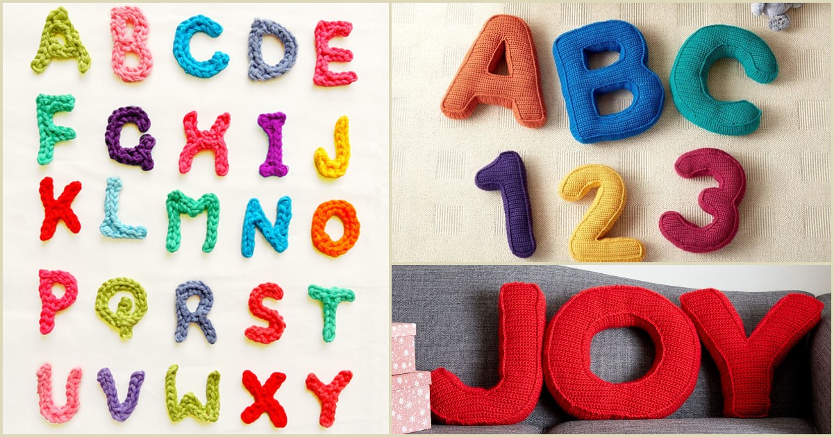 Amigurumi Alphabet, Abc's and 123's Free Crochet Patterns