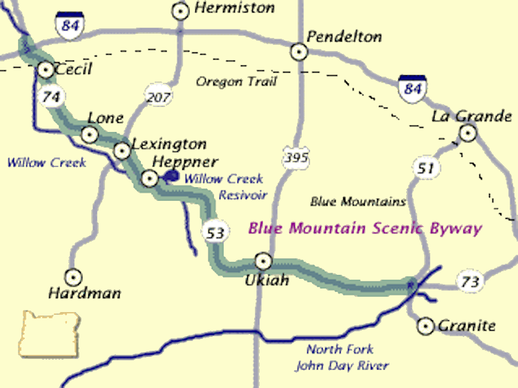 Blue Mountain Scenic Byway gets fed funding for improvements eClips