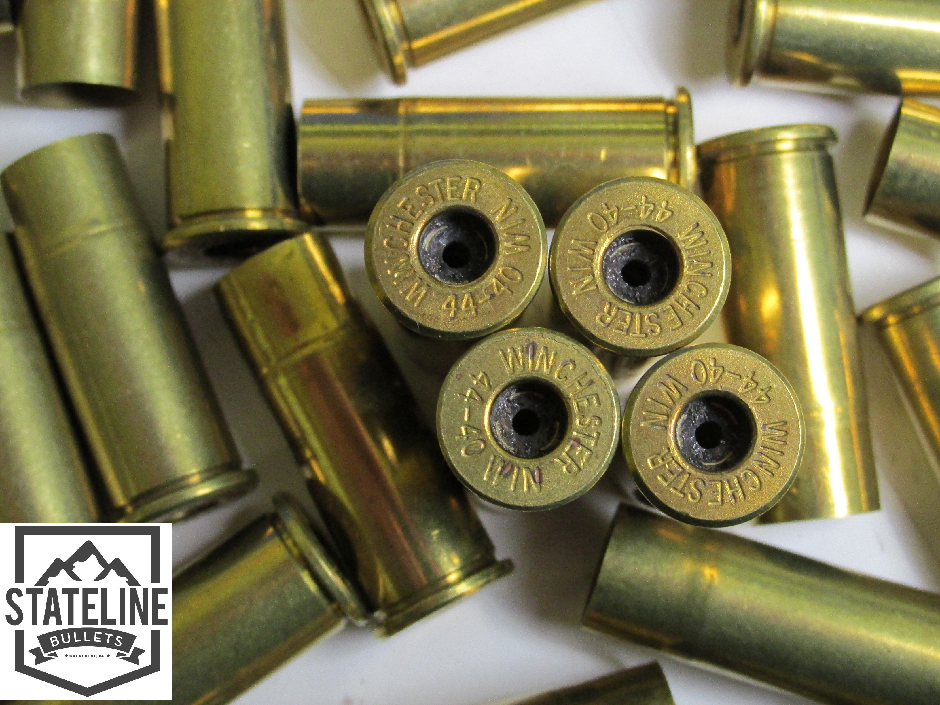 4440 Once Fired Brass Stateline Bullets