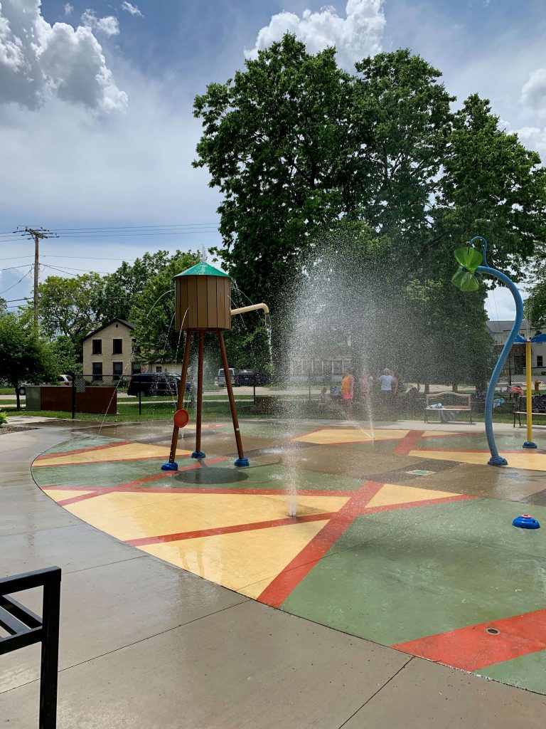 Milton Splash Pad in Milton, WI Stateline Kids