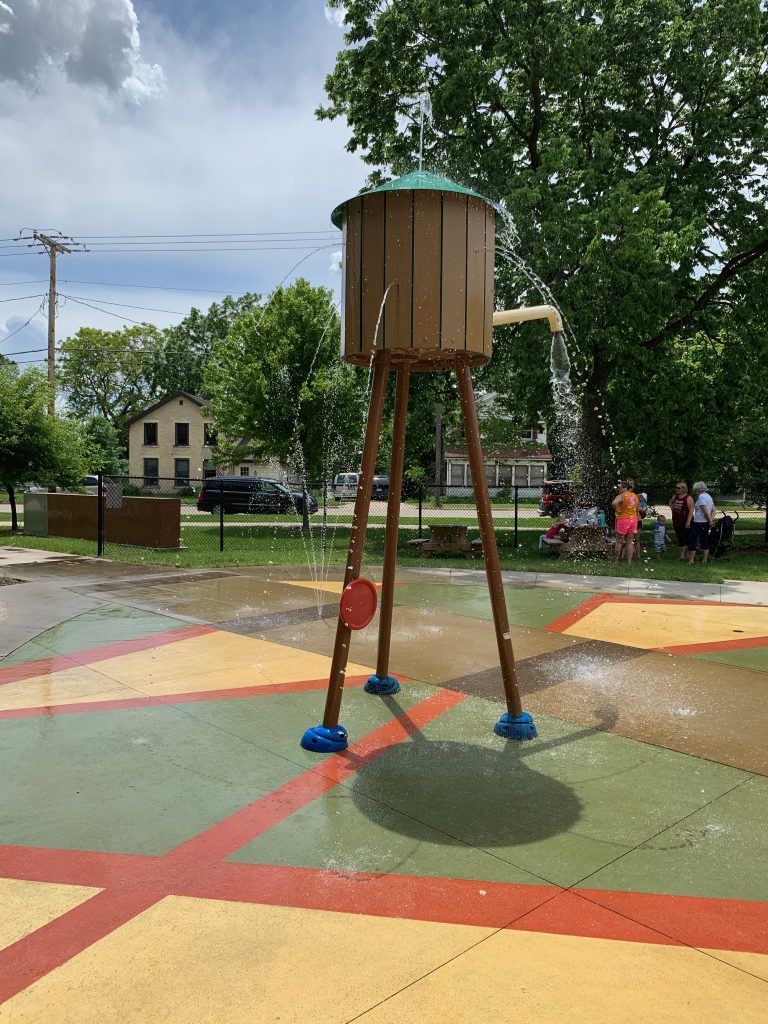 Milton Splash Pad in Milton, WI Stateline Kids