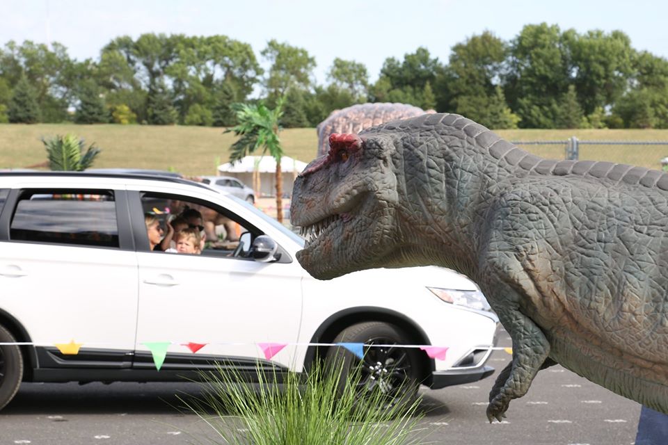dinosaur adventure drive thru chicago Piper Dailey
