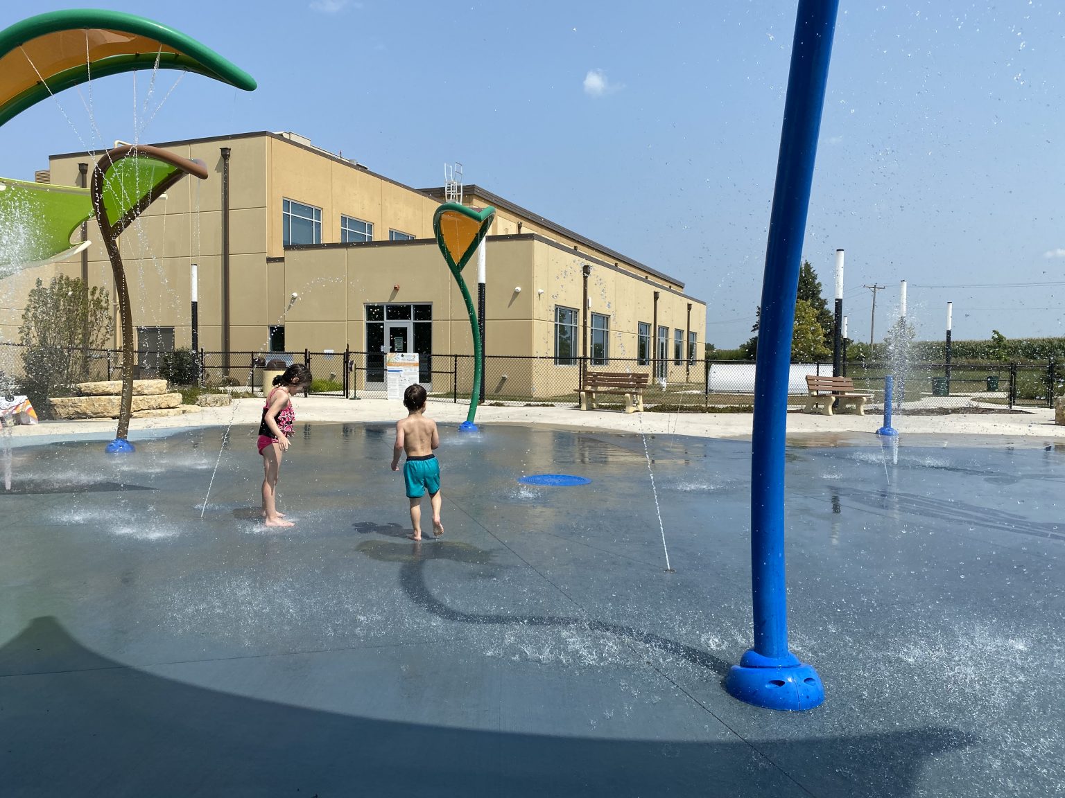 Road Trip Sycamore Splash Pad in Sycamore, IL Stateline Kids