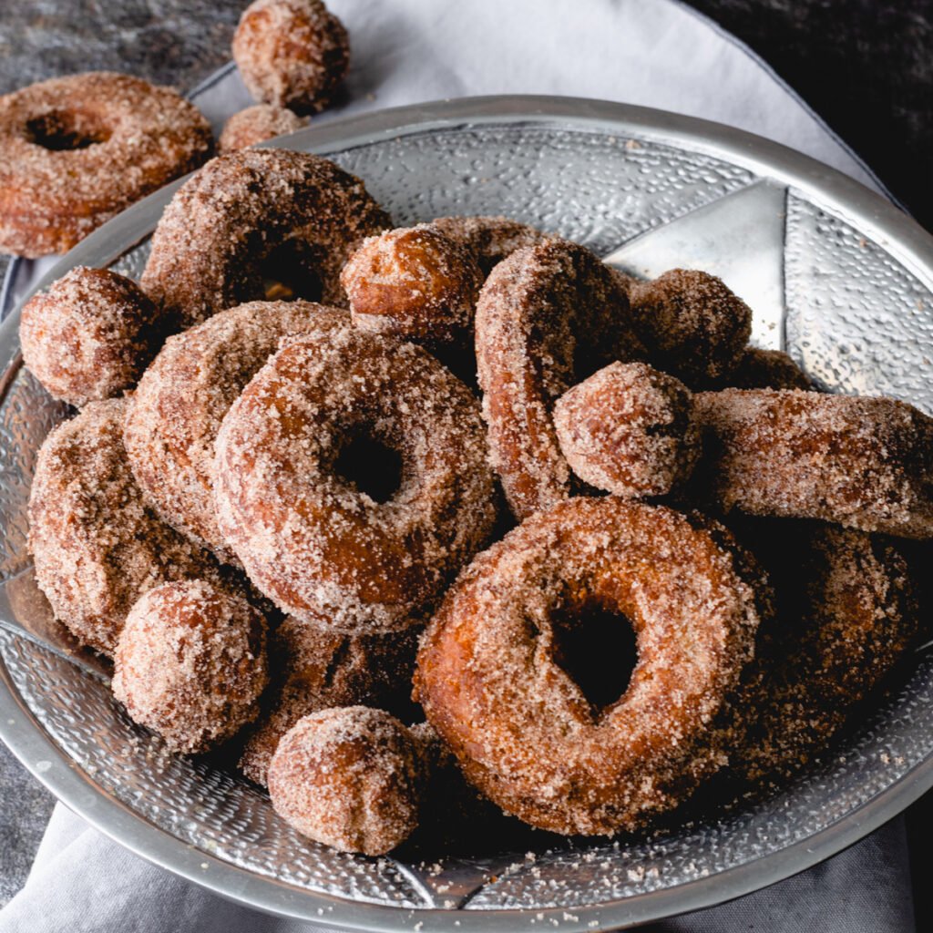 OldFashioned Apple Cider Donut Recipe • State of Dinner
