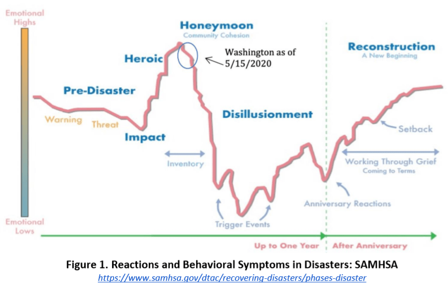 DOH says 3060 of Washingtonians may experience symptoms of depression