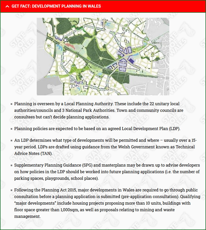 How Wales Works Planning Why do crap developments get planning