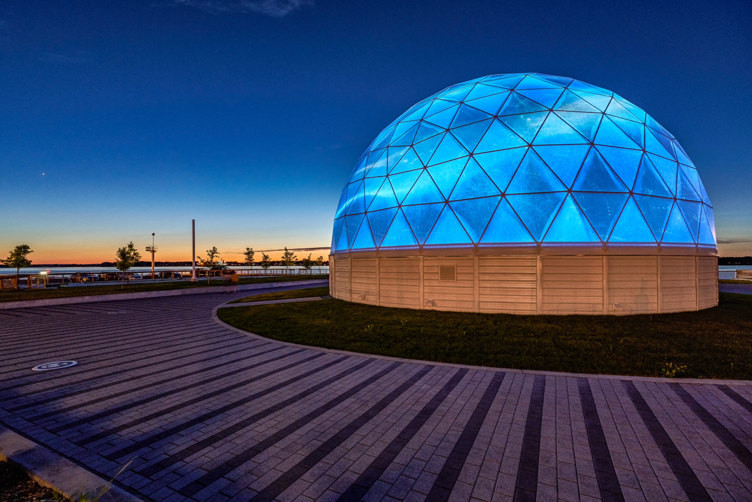 Le dôme avec projection sur 360 degrés Statera