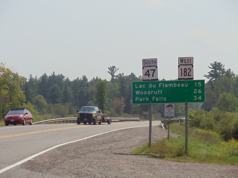 Wisconsin Highway 47 Road Trip ManitowishMenasha State Trunk Tour