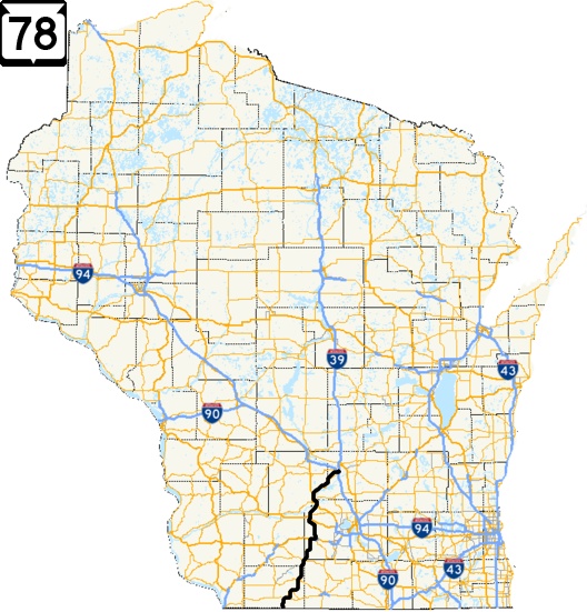 Wisconsin Highway 78 Road Trip State Trunk Tour