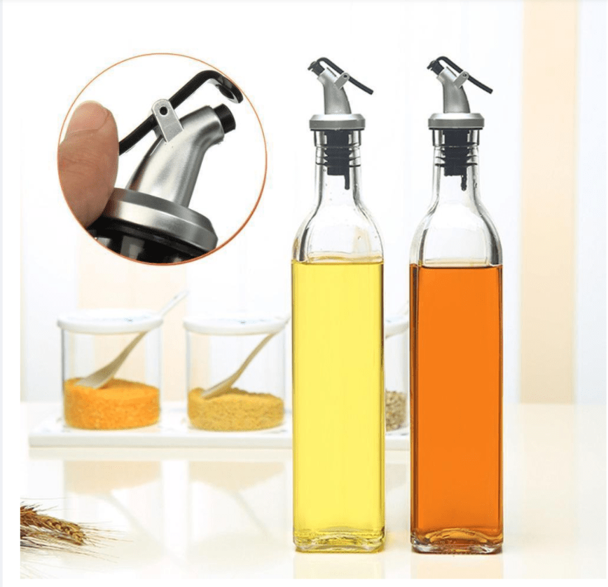 Oil Bottle Glass Cooking Vinegar Dispenser 注目のブランド