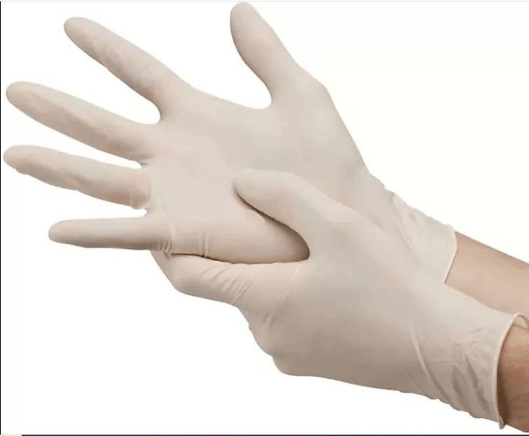 Buy Latex Rubber Gloves Disposable 100PCS Portable Universal Medical