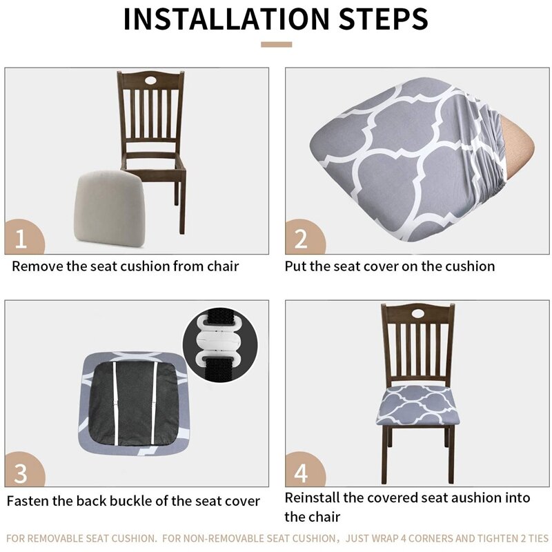 Dining Room Chair Seat Covers With Ties Velcromag