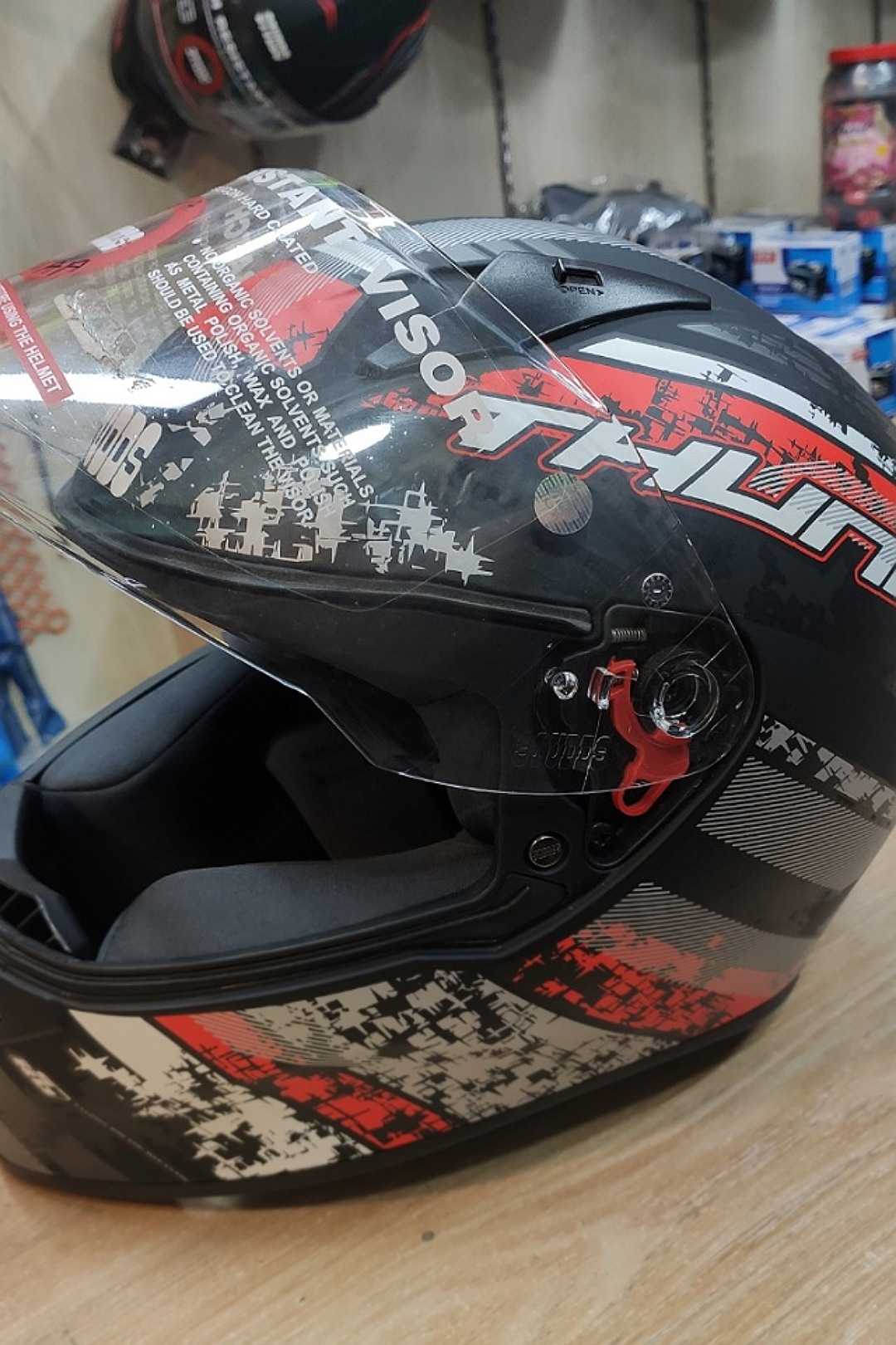 Studds Helmet Visor Lock vlr.eng.br
