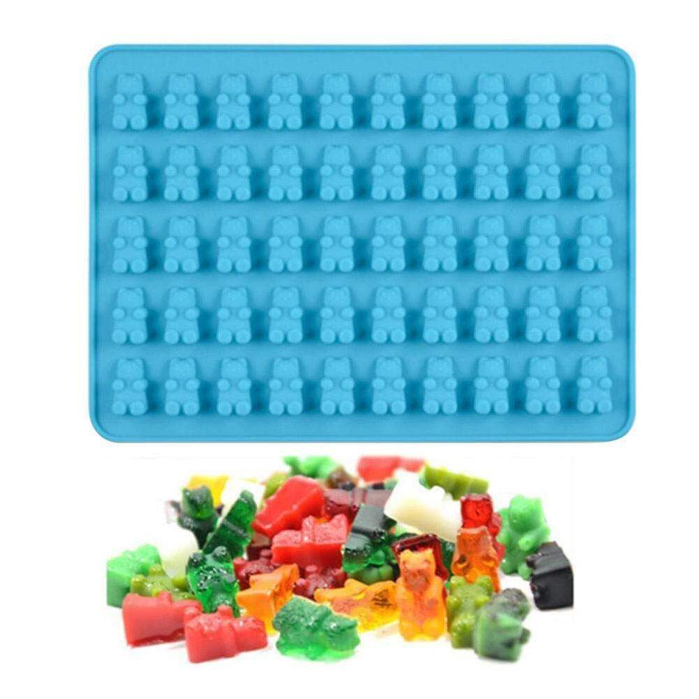 Gummy Bear chocolate Mold Set Of 3 Silicone,silicone Candy Molds 【SALE