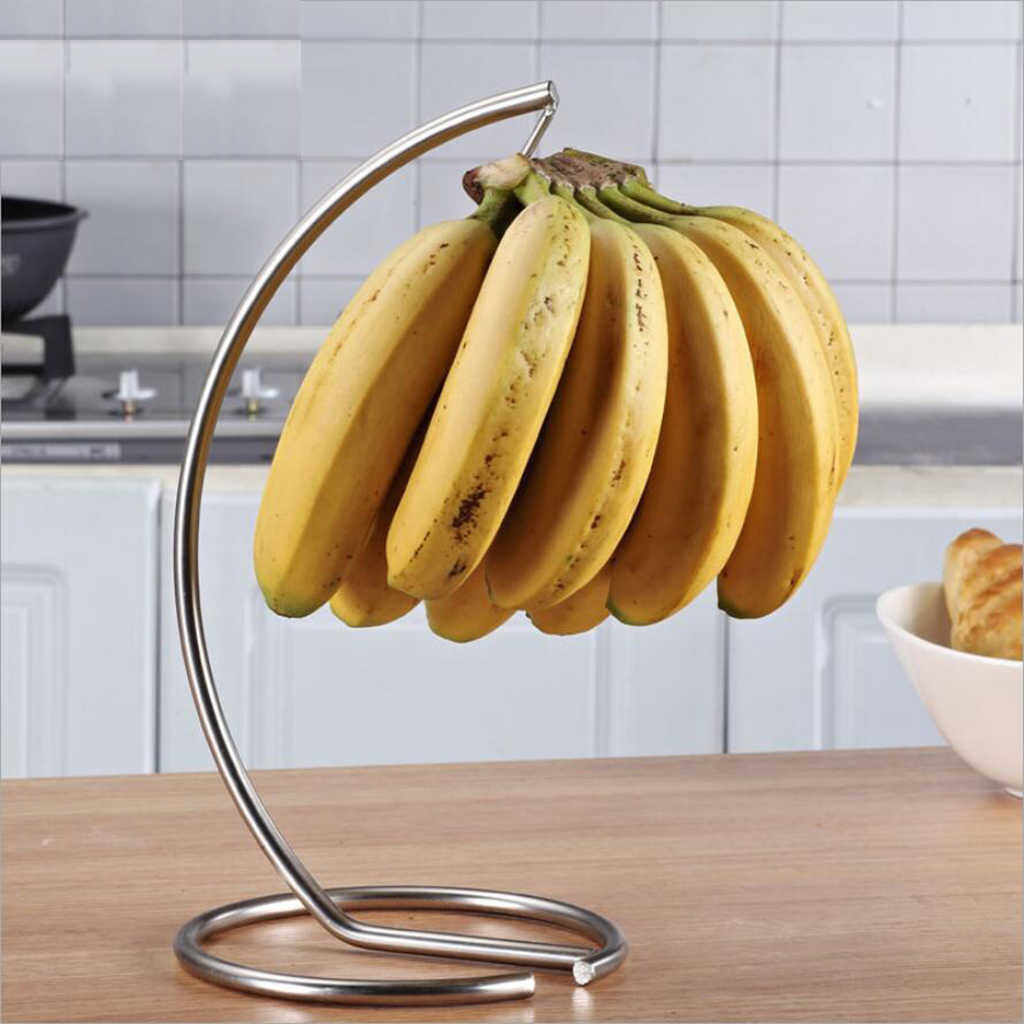 Banana Stand Holder Iron Banana Stand, Banana Hanger With Hook For