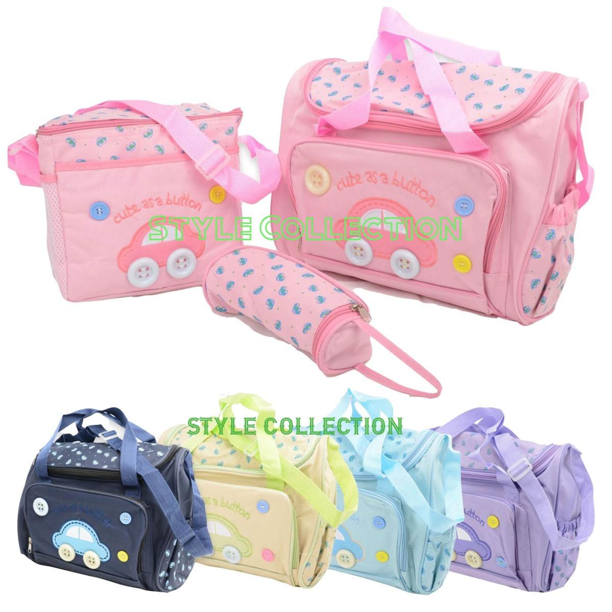Easy Baby Diaper, Bottle, And Supplies Organizer Pouches Change, Feed