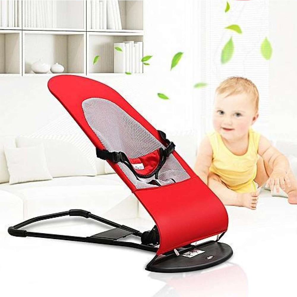 Red Color Baby Bouncer Chair