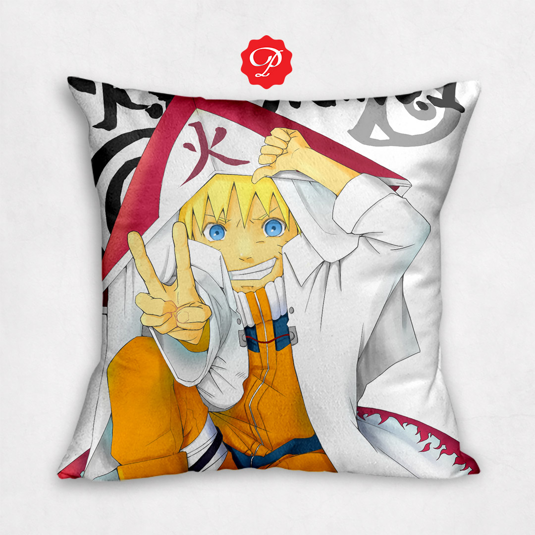 Naruto Hokage Anime Print Cushion