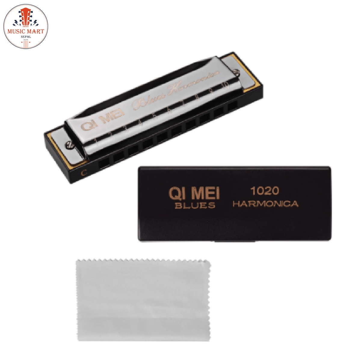 QiMei Harmonica CScale 10 Holes