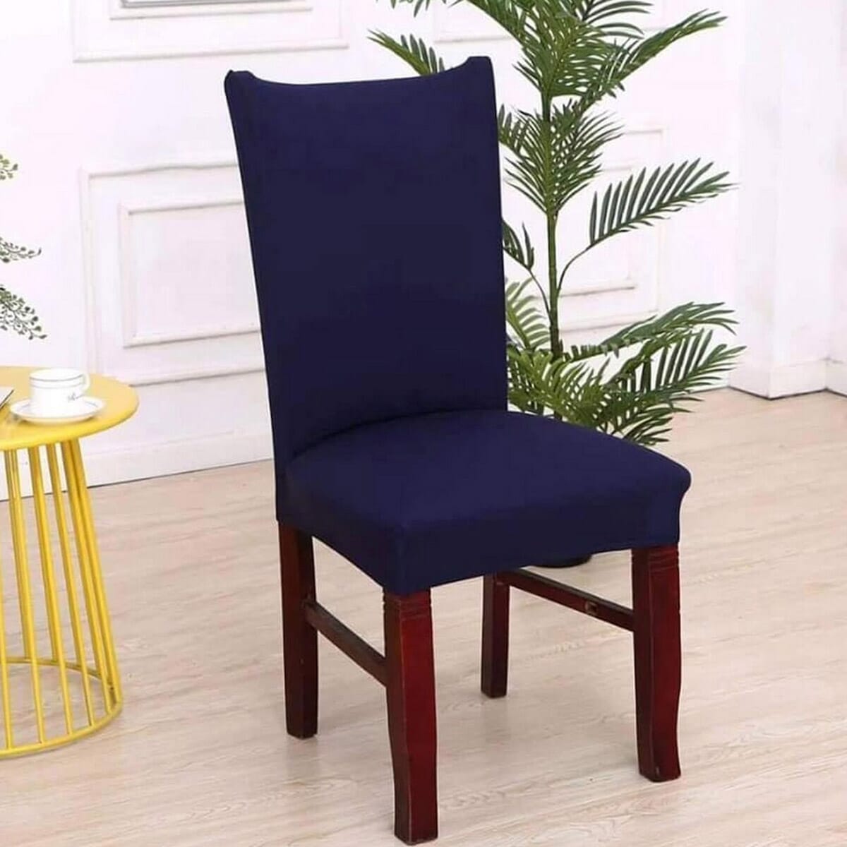 Plain Premium Stretchable Dining Chair Cover Set of 4