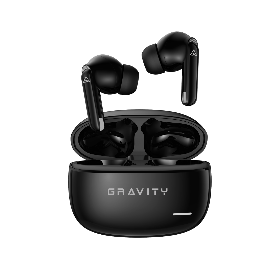 Gravity Airshot 250 True Wireless Earbuds 48 Hours Quad Mic ENC