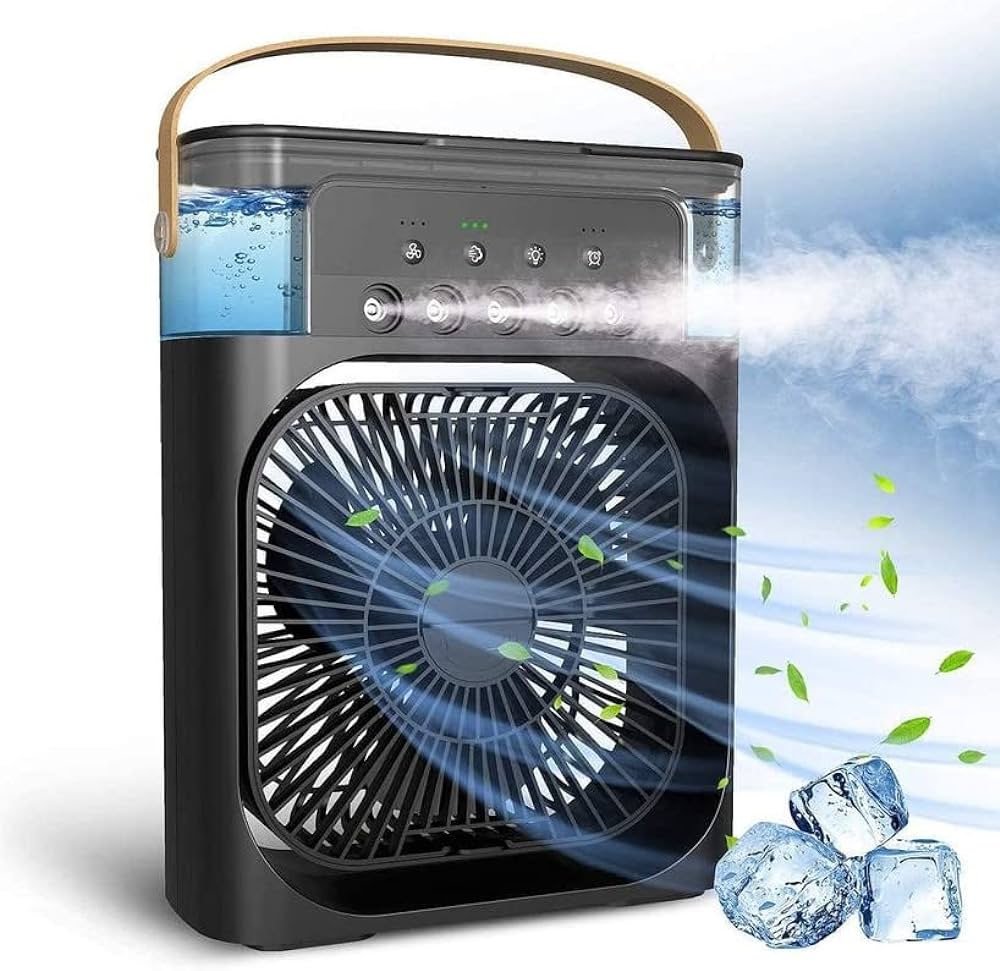Portable Air Conditioner Usb Desktop Cooler Conditioning Humidifier