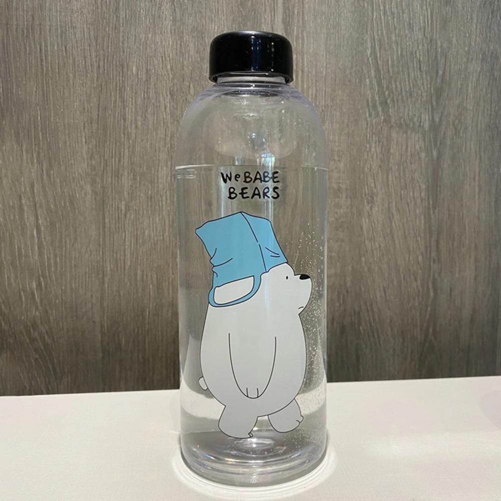 Hot Lovely Plastic Water Bottle 1000ml Portable Sports Water Bottle