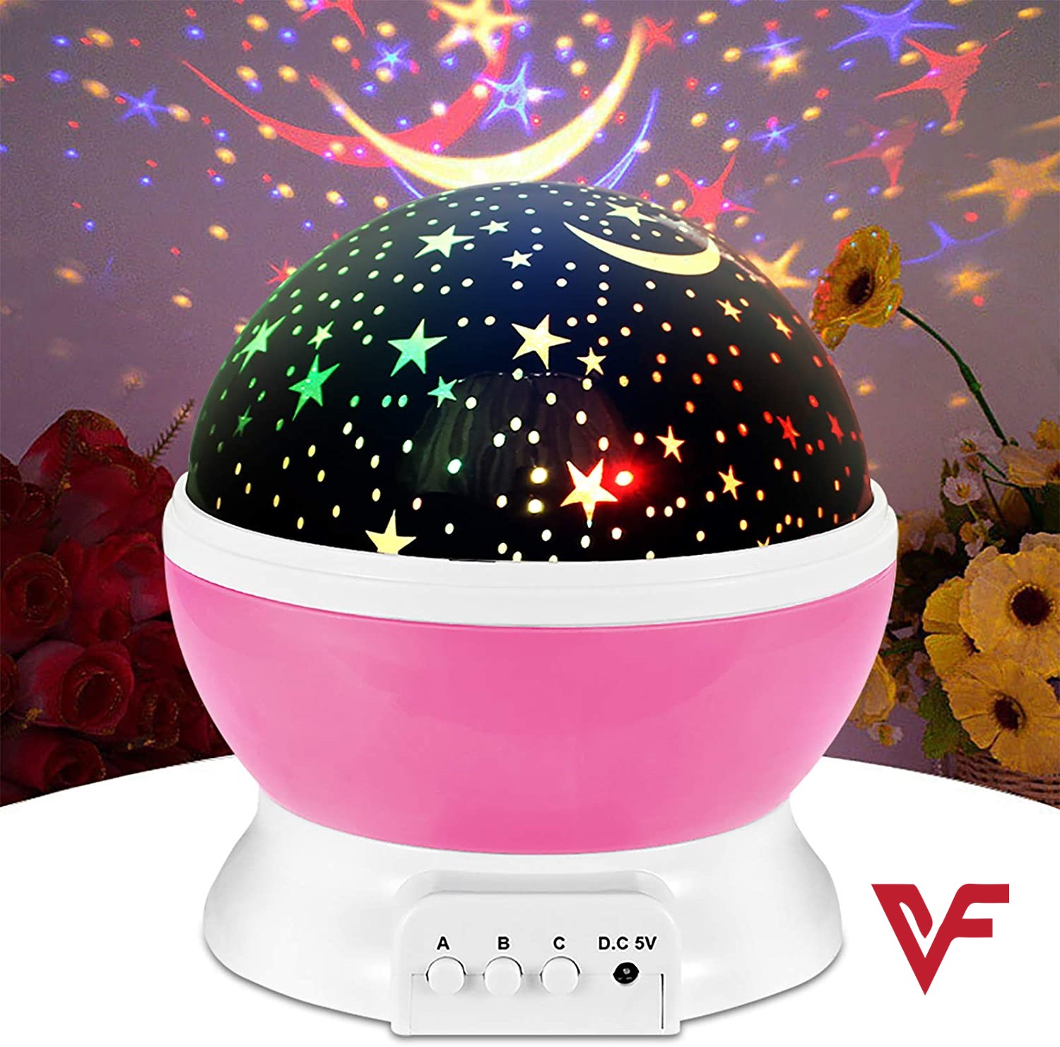 Star Projector Night Lights For Kids With Timer, Gifts 1 14 Year Old