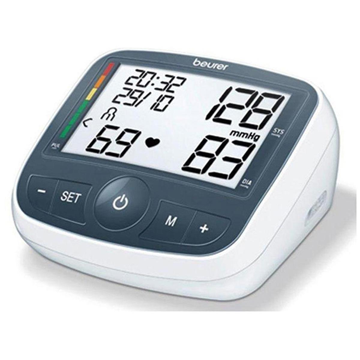 Beurer BM 40 Upper Arm Blood Pressure Monitor Grey Daraz.pk