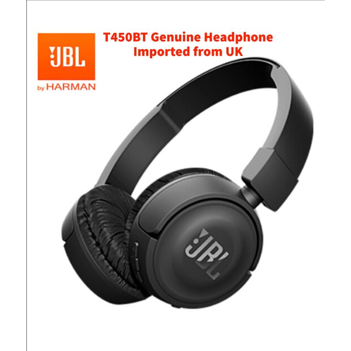 JBL T450BT Wireless Bluetooth Headphones With Mic Portable Bluetooth