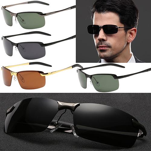 Fashion Men's Polarized Lens Driving Outdoor Sports UV Sunglasses