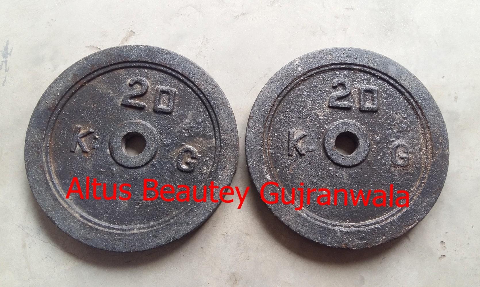 20 Kg Pair Gym Weight Plates Total 40kg Price in Pakistan View