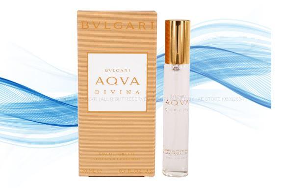 Bvlgari Aqva Divina Eau De Toilette Perfume 20ml For Unisex Direct Imported From Singapore Buy Online At Best Prices In Myanmar Shop Com Mm
