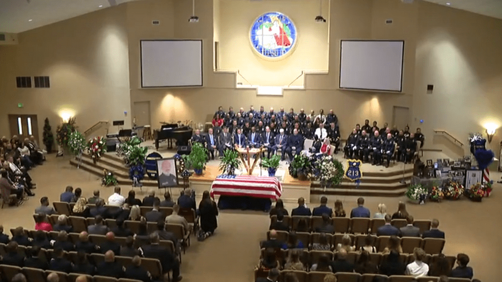 Hundreds attend funeral for fallen Moody Police Lt. Stephen Williams WBMA