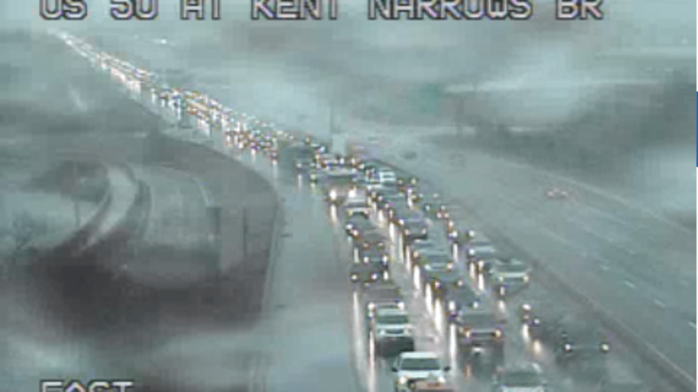 Heavy trafficjam to westbound Bay Bridge causes mileslong delays for