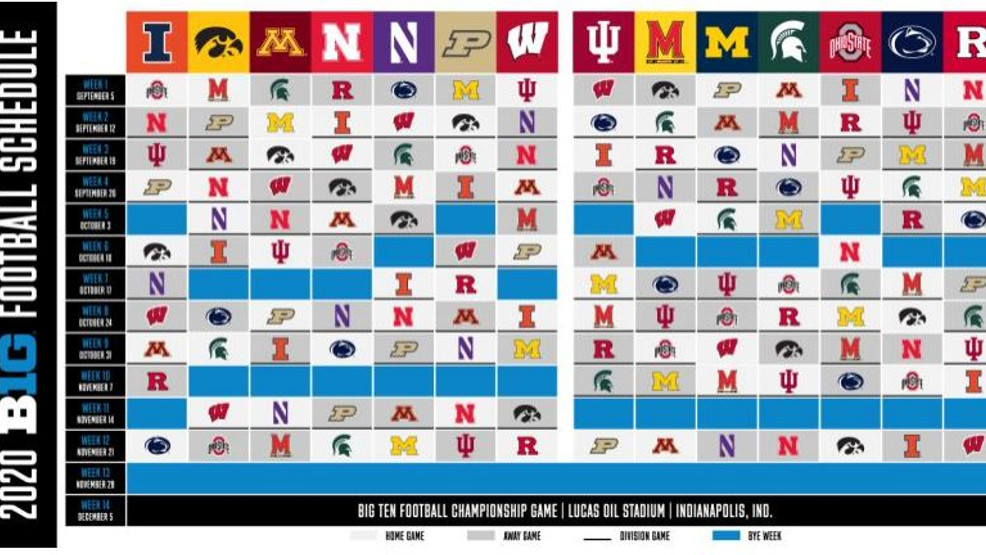 Big Ten football season set to begin on Labor Day weekend WSBT