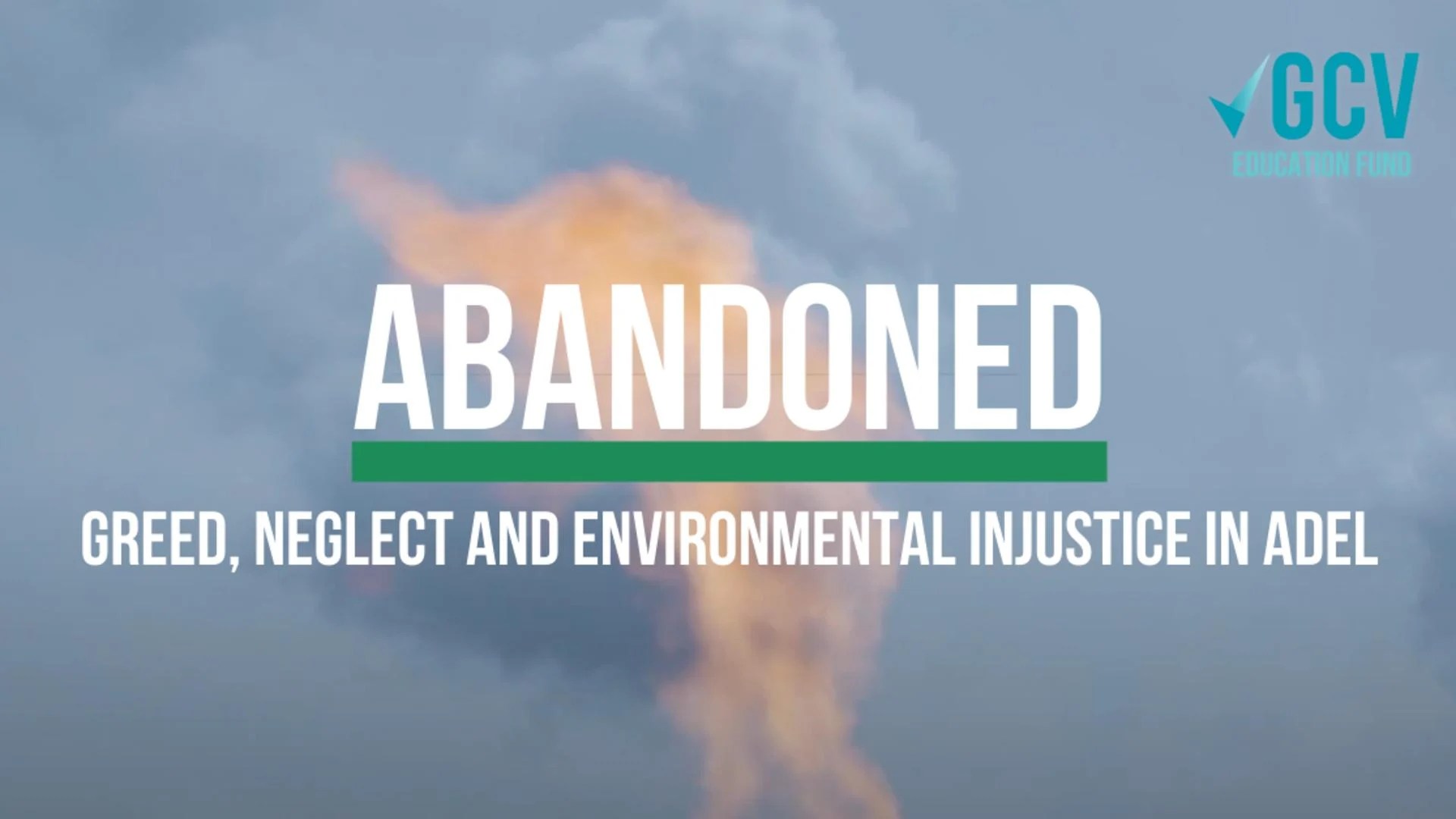 Abandoned Greed, Neglect and Environmental Justice in Adel Morehouse