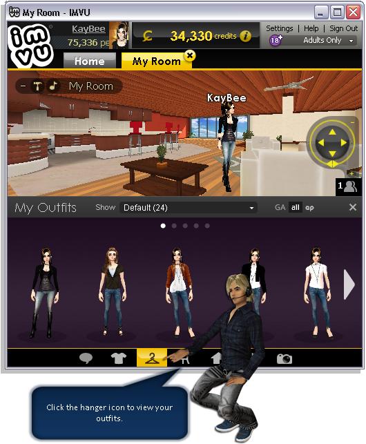 How to Move an Outfit to Another Category