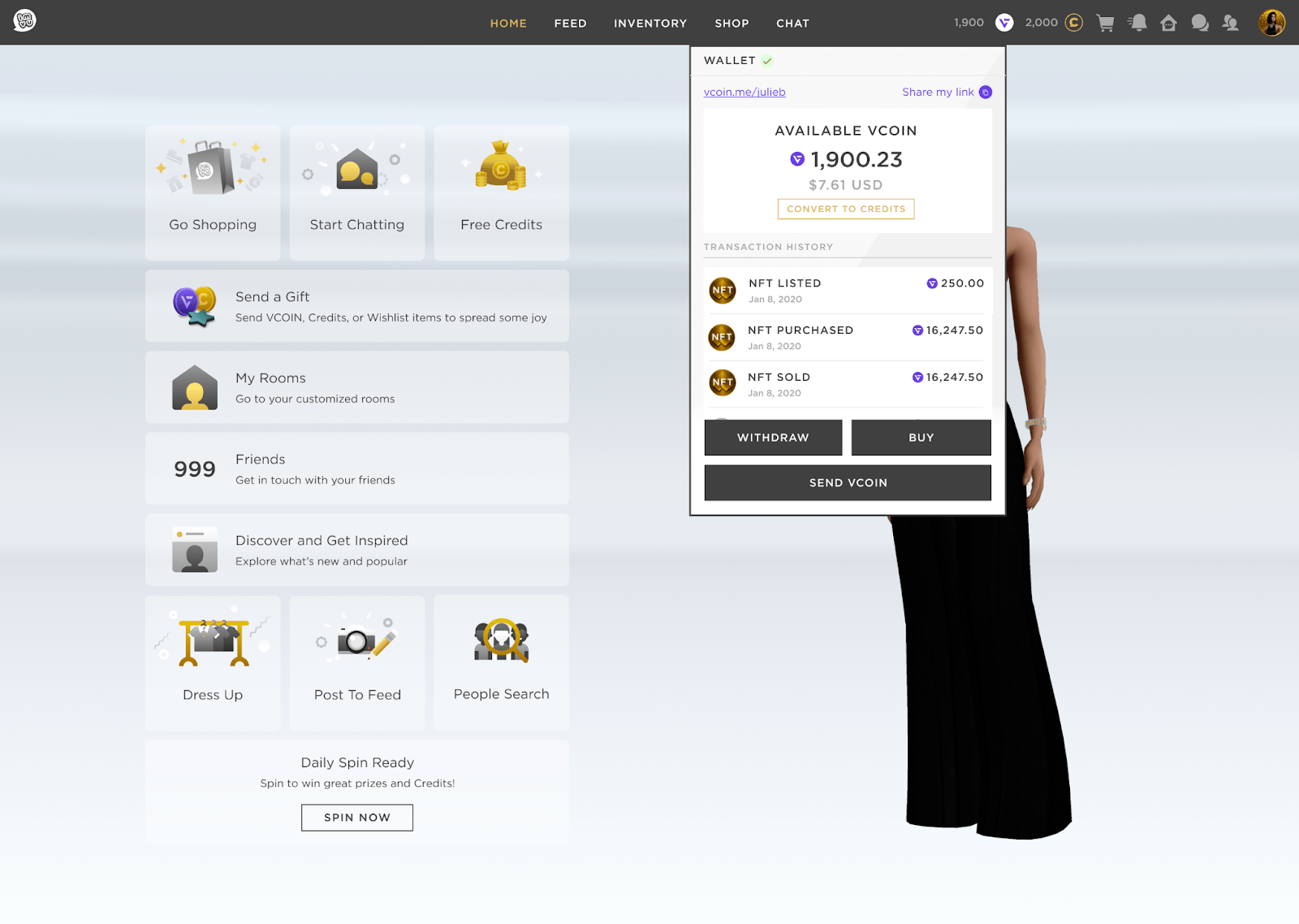 How to Buy NFTs on IMVU