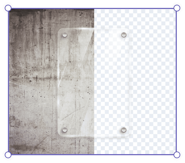 Remove Background from Transparent Objects Online