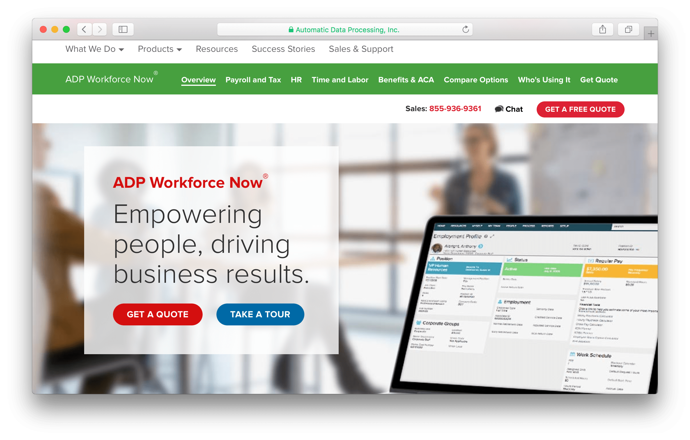 Voici la nouvelle génération d’ADP Workforce Now