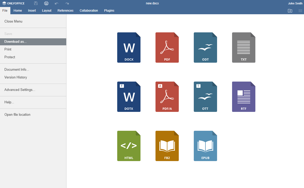Convert Word documents to ebooks online ONLYOFFICE Blog