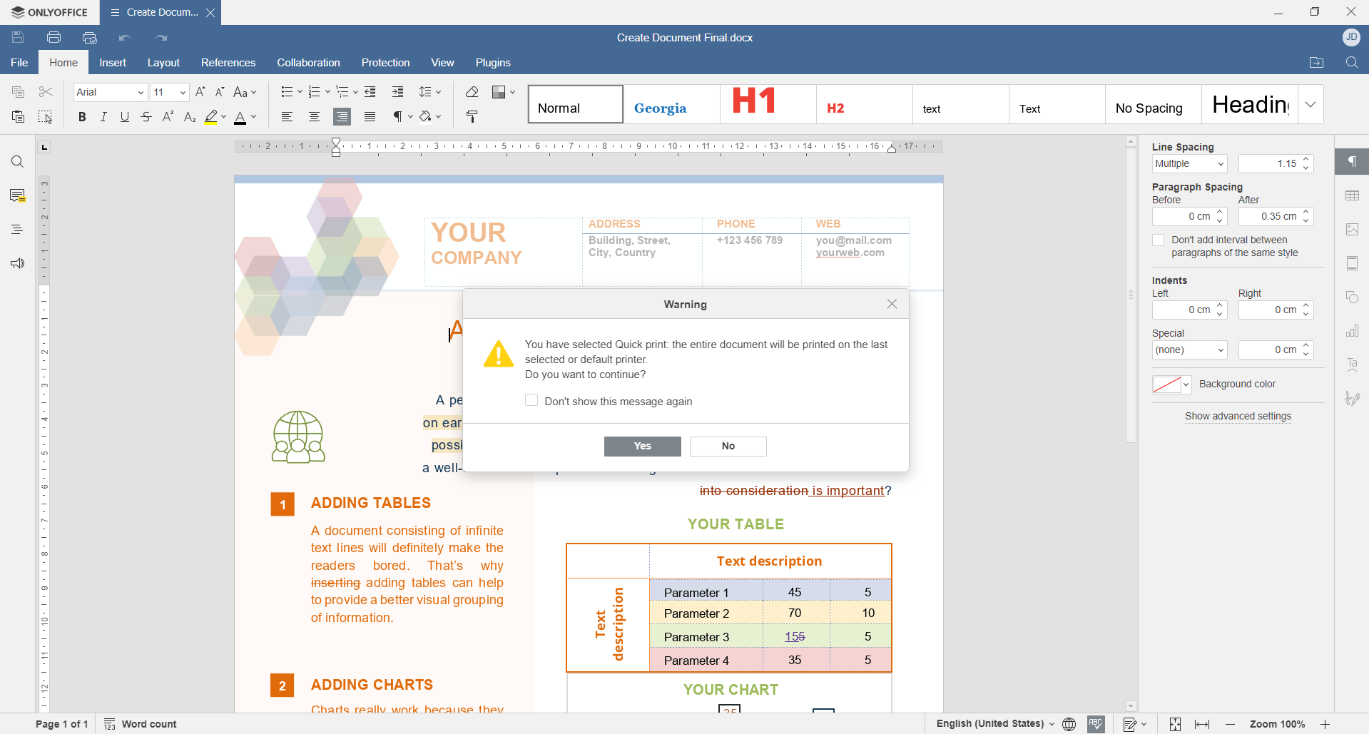 How to print Word documents ONLYOFFICE Blog
