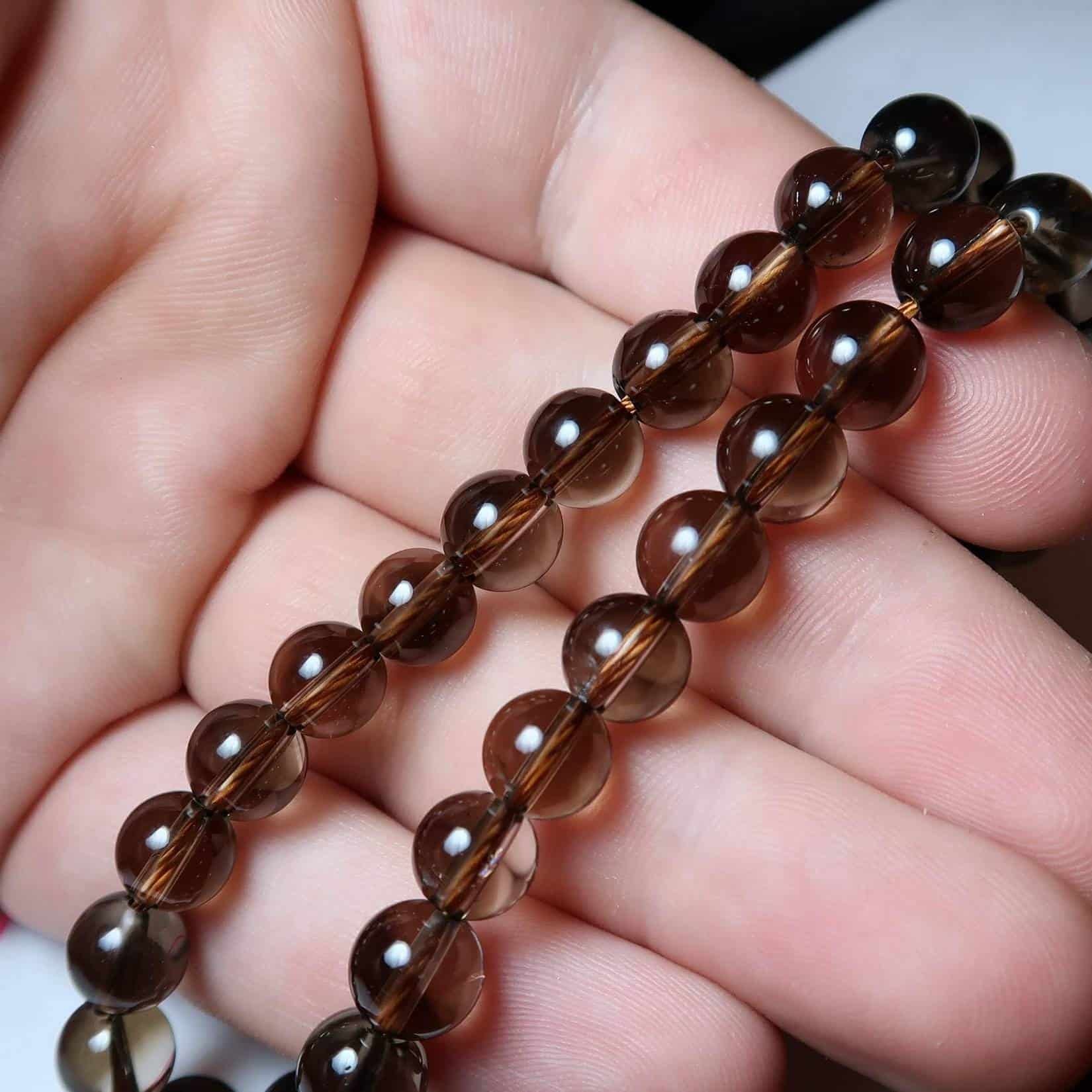 Smoky Quartz Beads for Jewellers Buy Quartz Beads UK Beading Shop