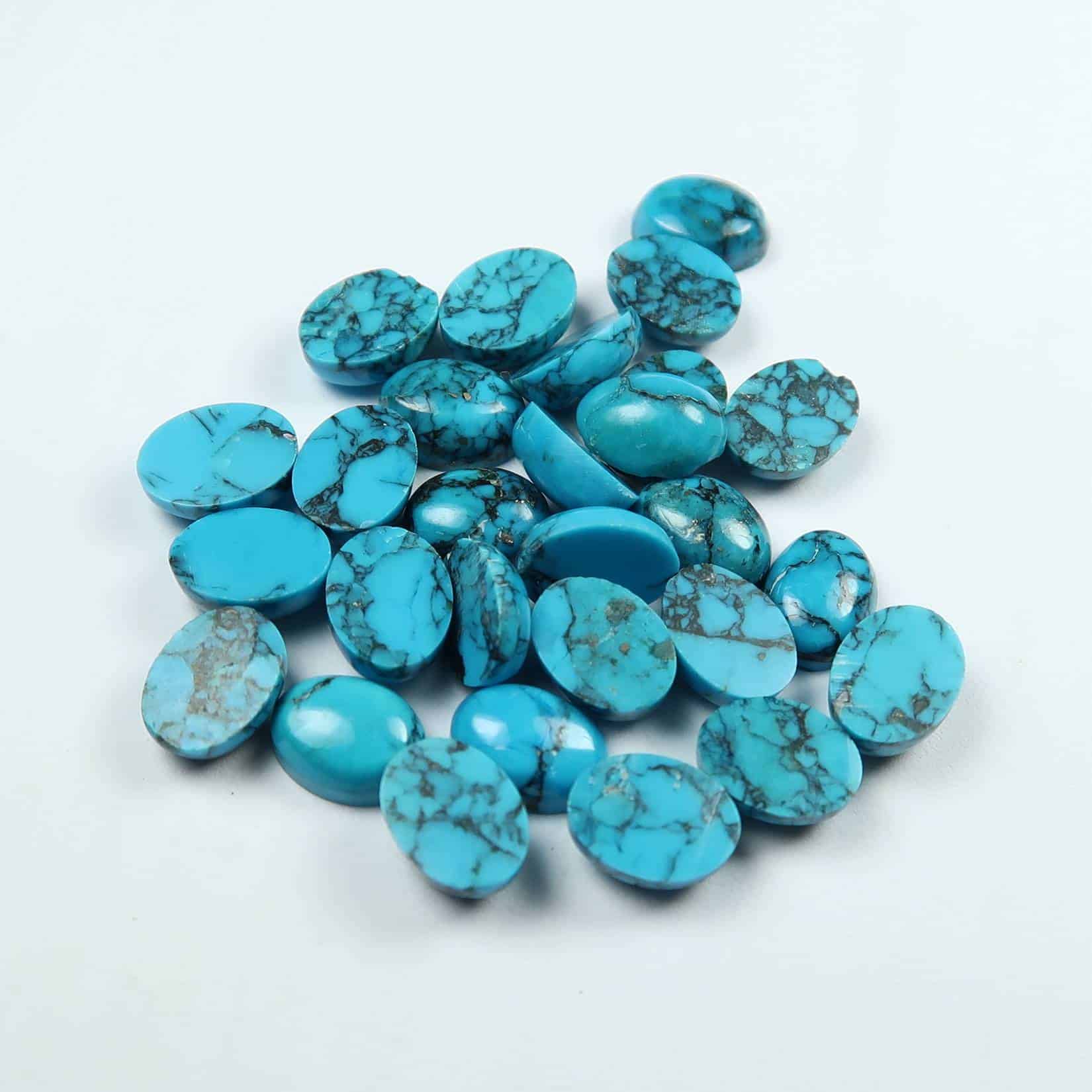 Natural Turquoise Cabochons Blue Turquoise Cabochons for Sale UK