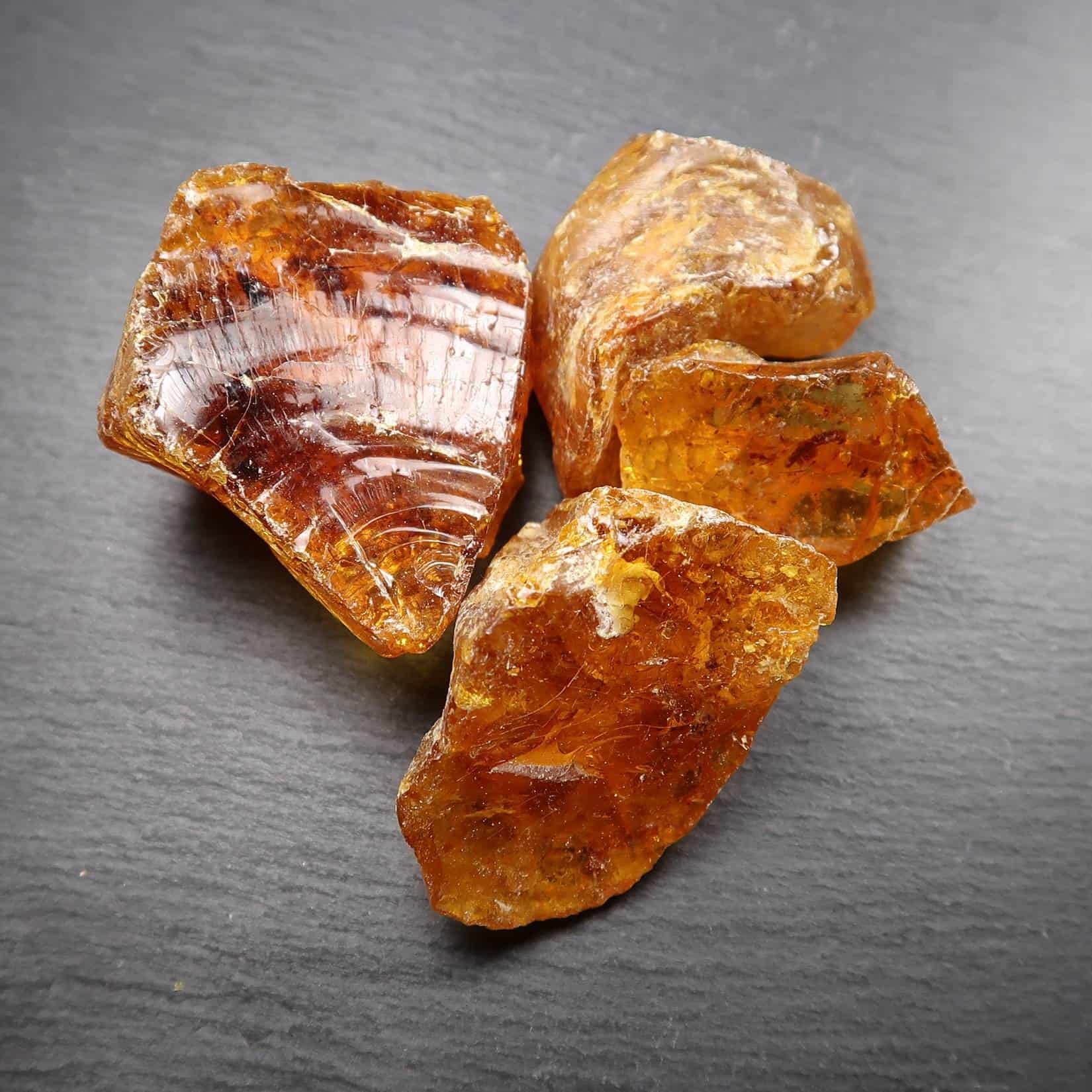 Kauri Gum specimens from New Zealand Raw Copal Gum