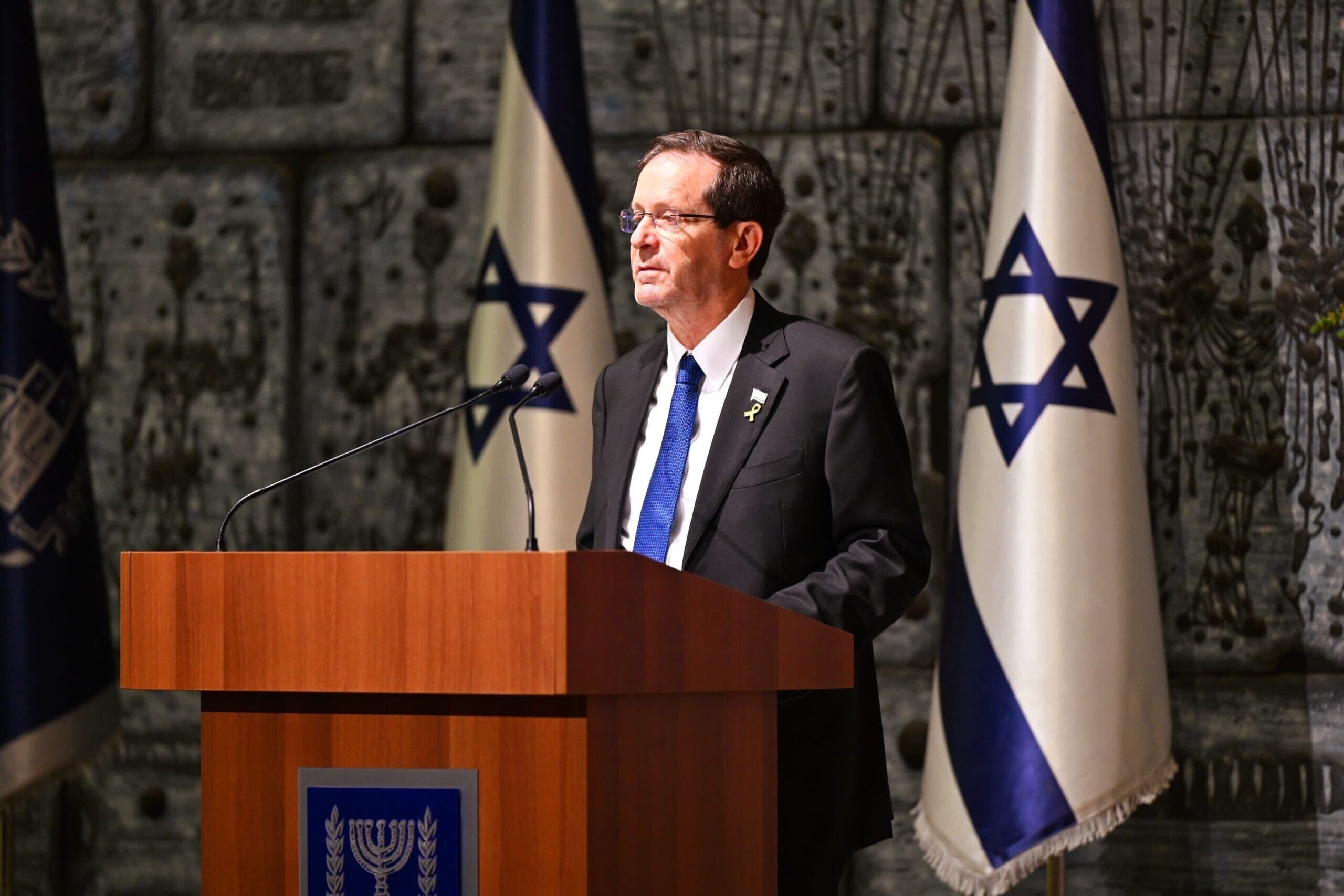 A year since hostage deal, Herzog says not freeing remaining