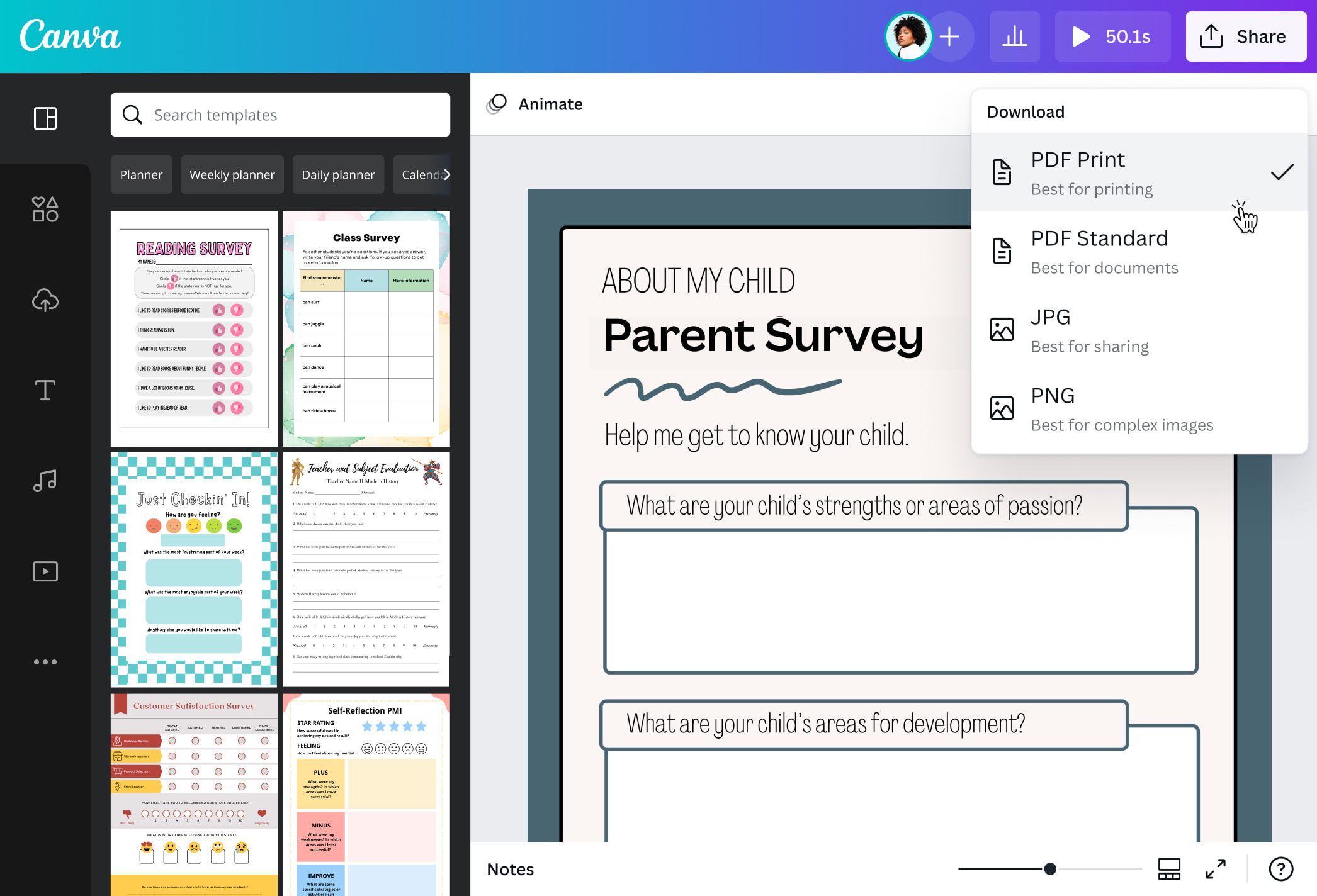 Free Survey Maker - Create a Survey Online | Canva