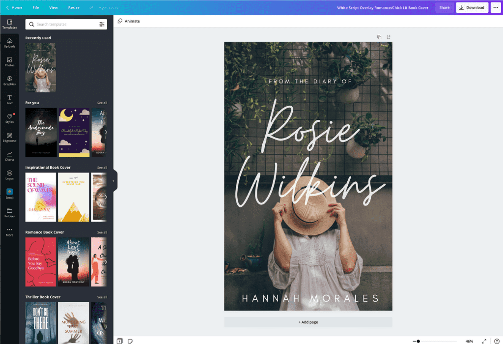 Como Fazer Capa de Livro Online e Grátis Canva